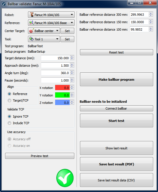 Robot Validation Ballbar Test - Bild 9