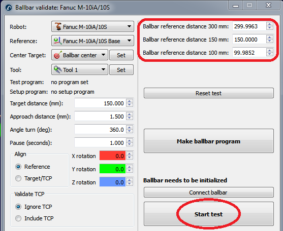 Robot Validation Ballbar Test - Bild 11