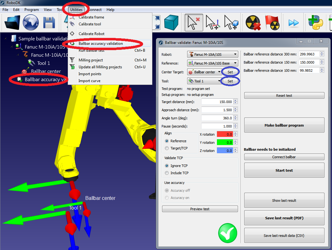 Robot Validation Ballbar Test - Bild 4